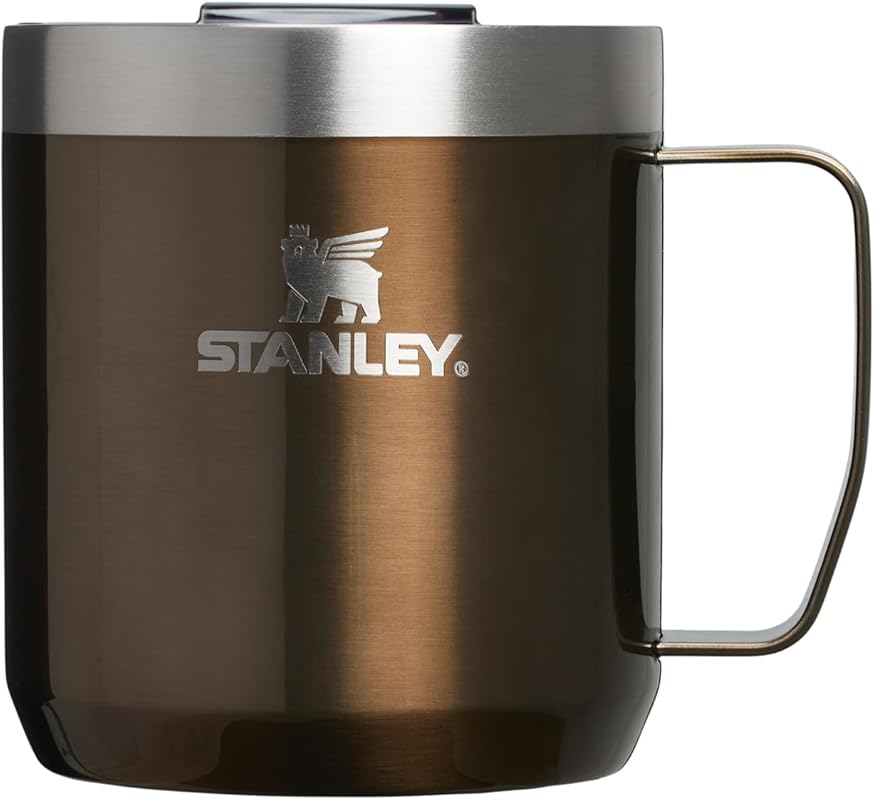 STANLEY Everyday Camp Insulated Stainless Steel Coffee Mug with Drink