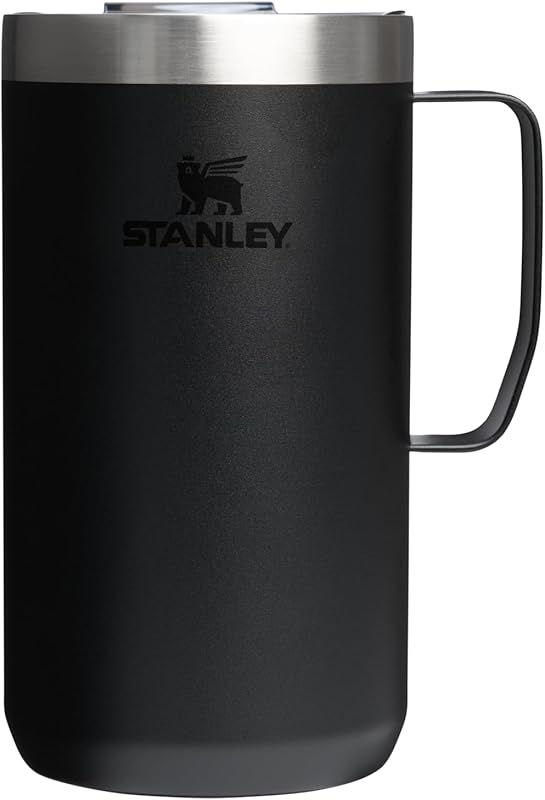 STANLEY Everyday Insulated Stainless Steel Camp Mug with Drink-Through