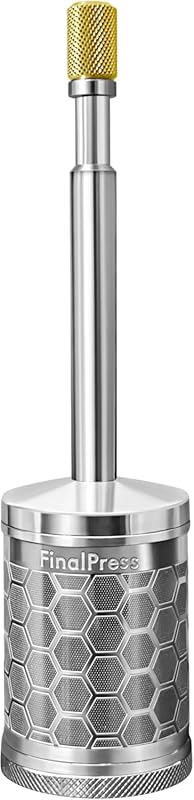 FinalPress V3 Portable Stainless Steel Micro French Press Coffee & Tea