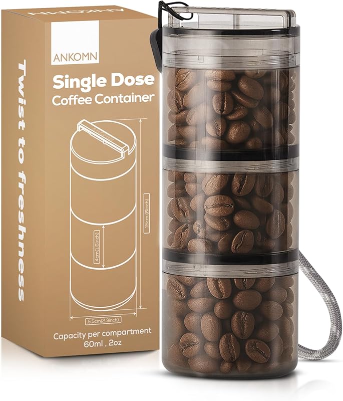 ANKOMN QuarterSeal X7 Airtight Coffee Canister with UV Protection, Mod