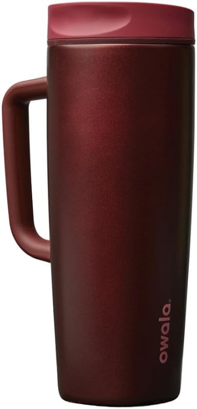 Owala SmoothSip Slider 24 oz Stainless Steel Insulated Travel Mug with