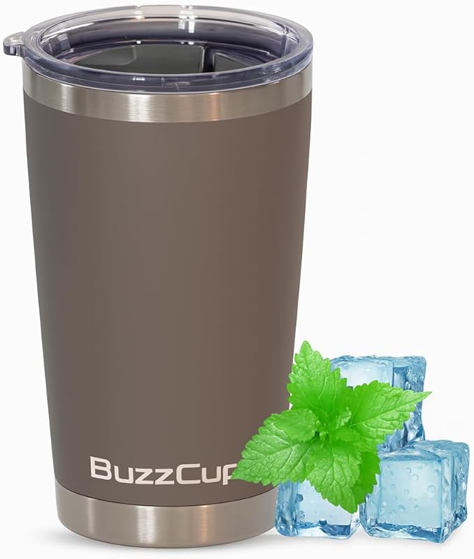20 oz Stainless Steel Double Wall Insulated Coffee Tumbler with Magnet