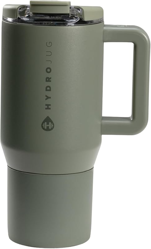 HydroJug Coffee Traveler 20 oz Leak-Resistant Ceramic-Lined Insulated 