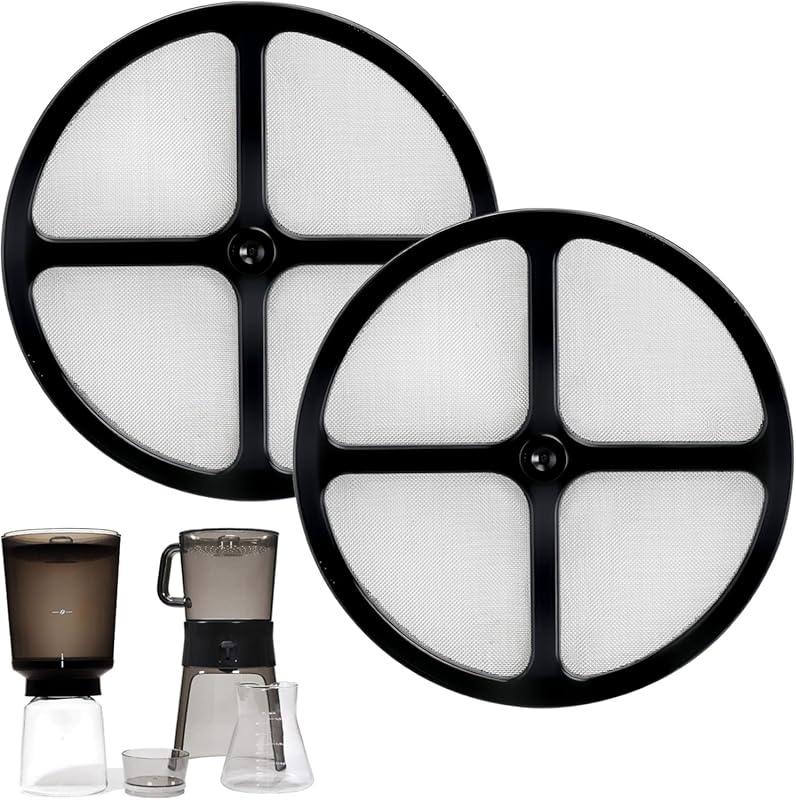 Set of 2 Reusable Coffee Filters Compatible with OXO Cold Brew Coffee
