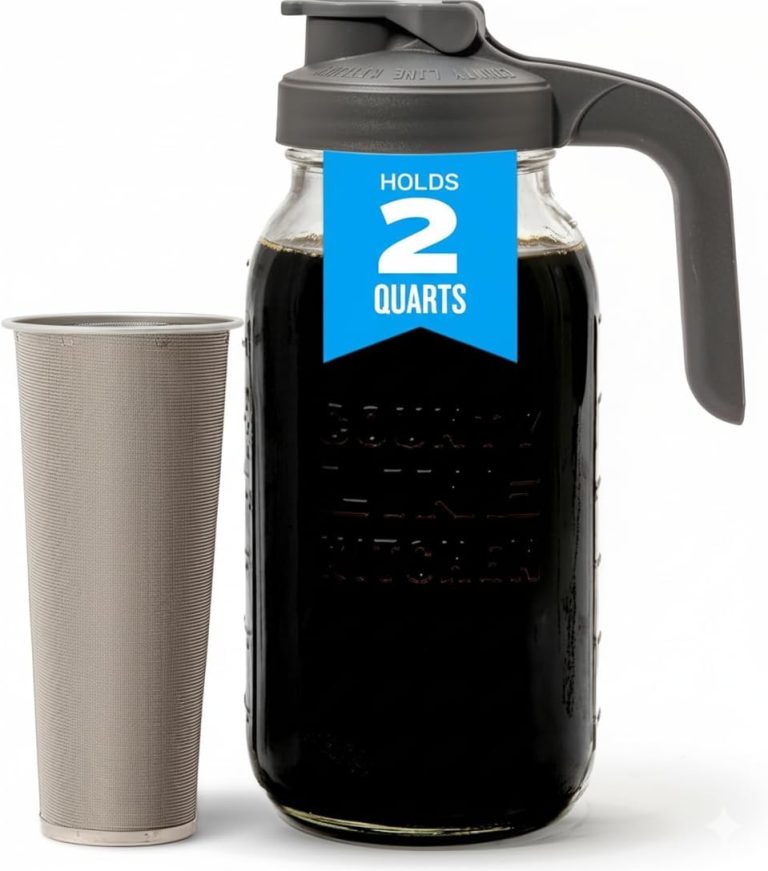 County Line Kitchen Glass Cold Brew Coffee Maker Review 2026: Leak Proof & Heavy