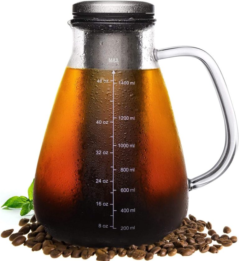 Cold Brew Iced Coffee Maker 51oz Review 2026: Top BPA-Free Stainless Filter Pot