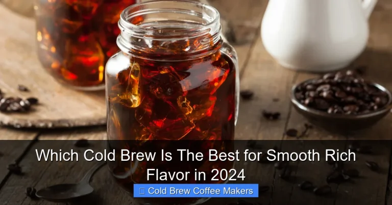 Which Cold Brew Is The Best for Smooth Rich Flavor in 2024