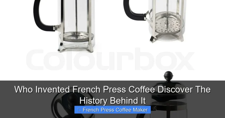 Who Invented French Press Coffee Discover The History Behind It