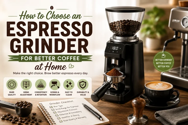 How to Choose an Espresso Grinder for Better Coffee at Home