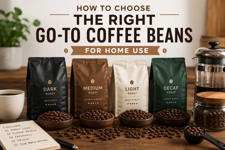 How to Choose the Right Go-To Coffee Beans for Home Use