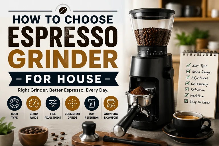 how to choose espresso grinder for house