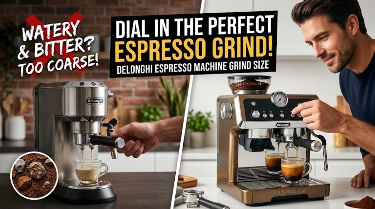 DeLonghi Espresso Machine Grind Size